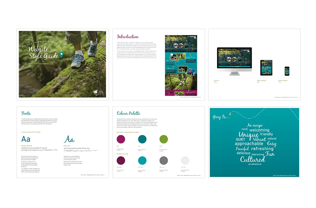 Grey county web styleguide