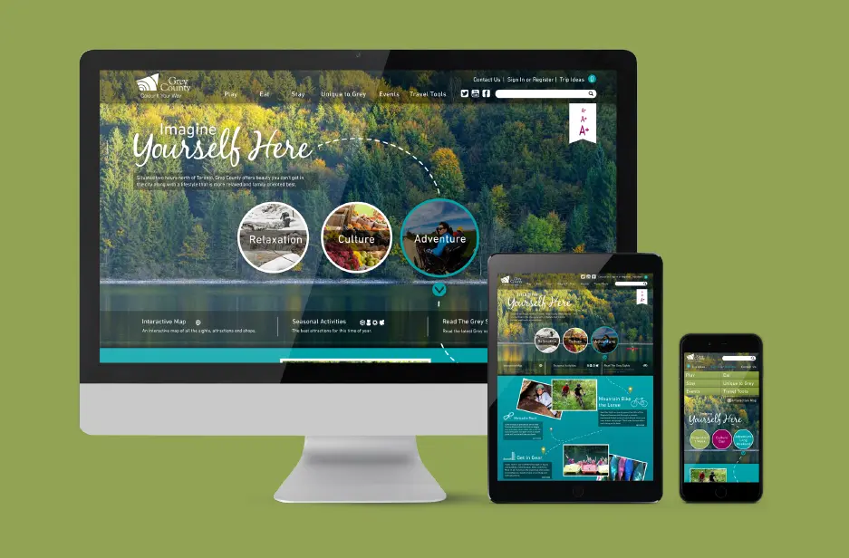 Grey County UX Web Design