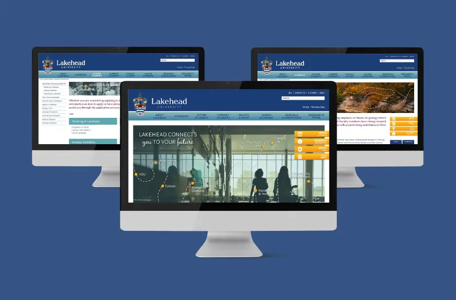 Lakehead University UX Web Design