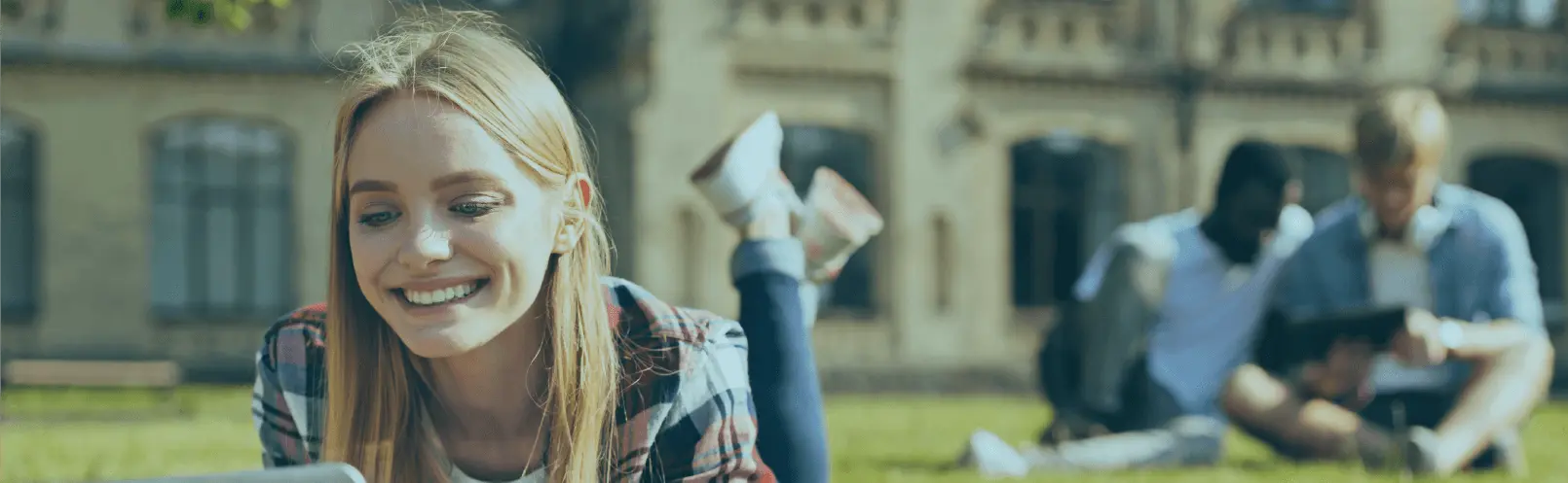 Students at the campus